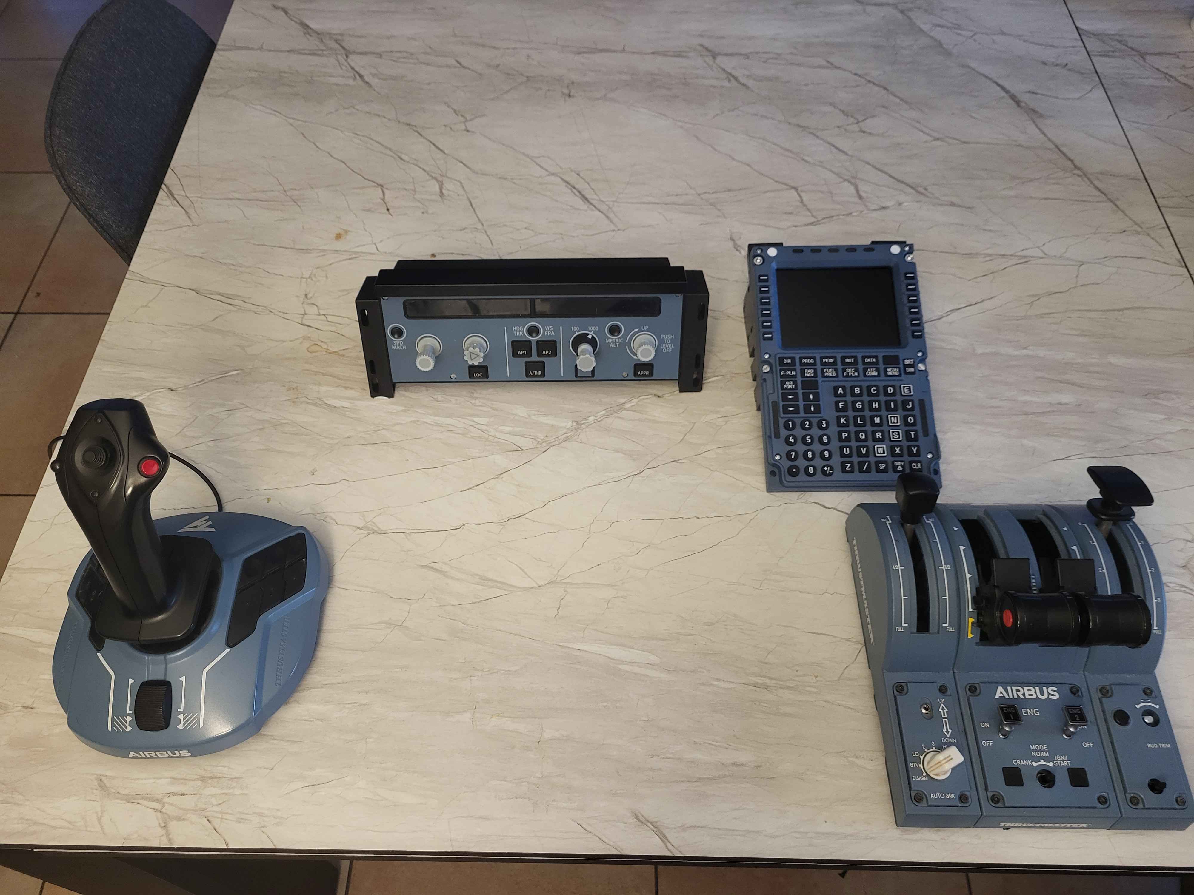 Mon setup simulateur